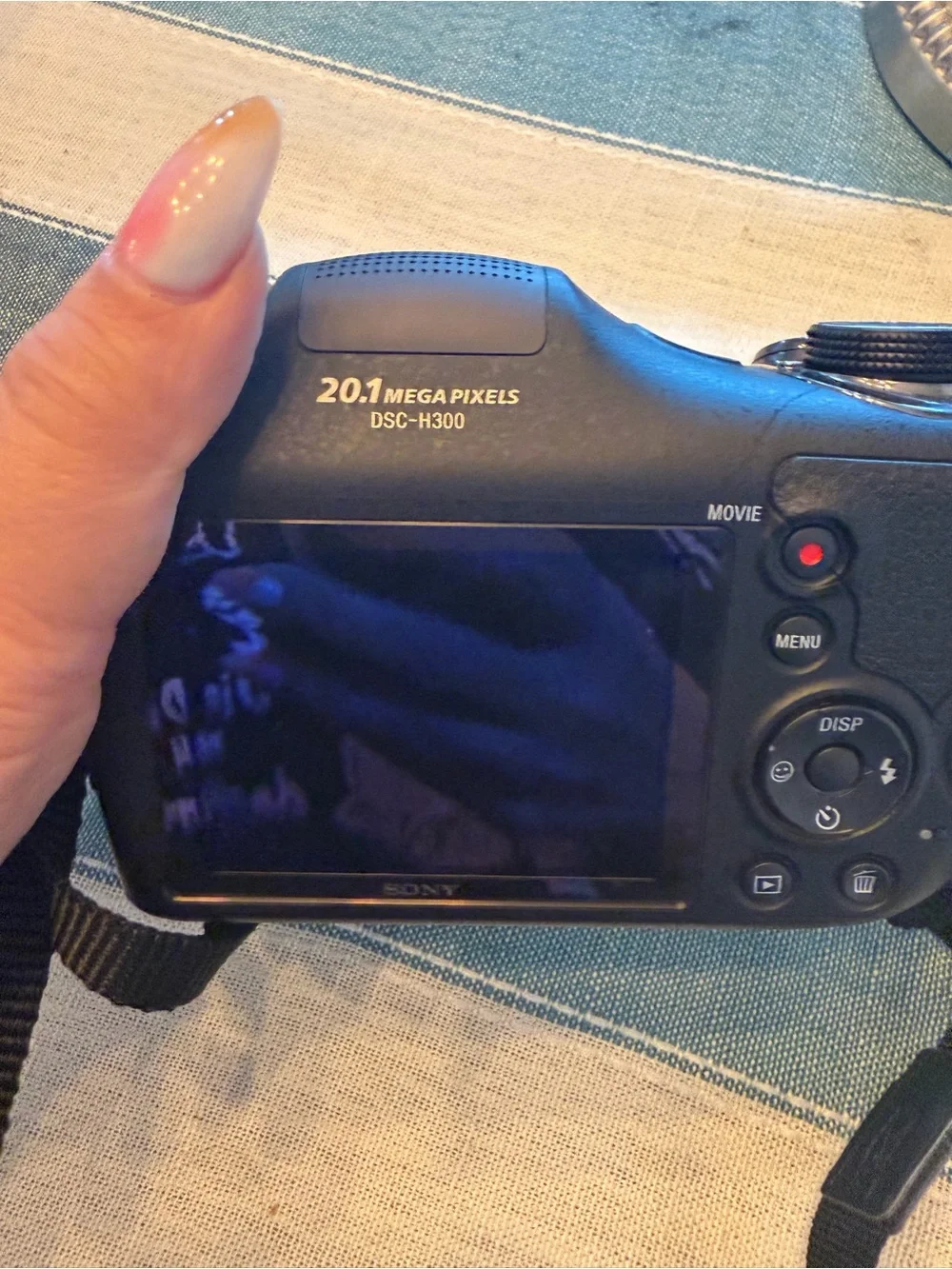 Sony Black Camera with Black Lens Cap